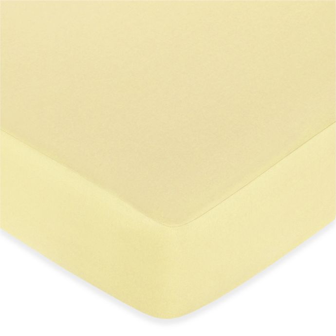 Sweet Jojo Designs Leap Frog Fitted Crib Sheet In Yellow Buybuy Baby