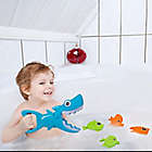 Alternate image 2 for Hoovy 5-Piece Shark Grabber Bath Toy in Blue