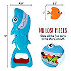 Alternate image 6 for Hoovy 5-Piece Shark Grabber Bath Toy in Blue