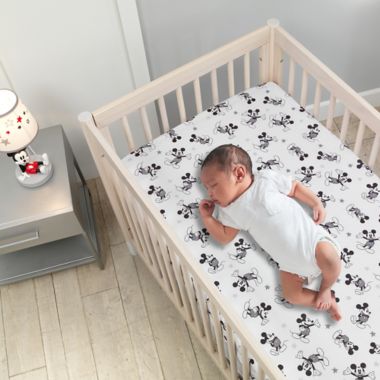 Lambs &amp; Ivy&reg; Magical Mickey Mouse 3-Piece Bedding Set in Grey/Red. View a larger version of this product image.