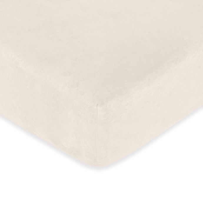 Sweet Jojo Designs Teddy Bear Fitted Crib Sheet In Cream Buybuy Baby