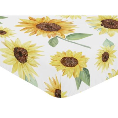 sunflower crib bedding