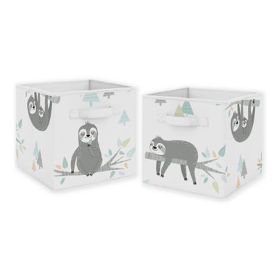 sloth cot bedding