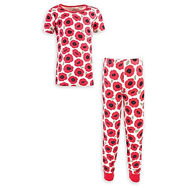 Touched by Nature&reg; Size 6-12M Poppy Organic Cotton Pajama. View a larger version of this product image.