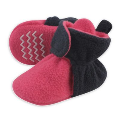 fleece lined baby booties