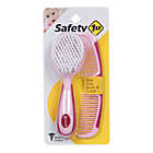 Alternate image 0 for Safety 1st&reg; 2 Piece Easy Grip Brush And Comb in Pink