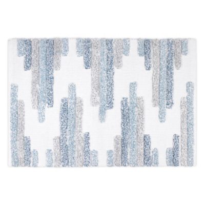 blue bath rugs