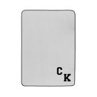 Alternate image 1 for CK MC VARSITY THROW HEATHER GREY/CHARCOAL 50X70