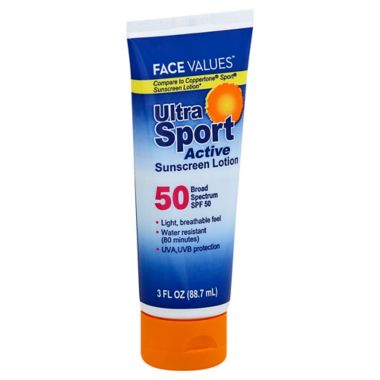 Harmon&reg; Face Values&trade; 3 fl. oz. Sun Lotion SPF 50. View a larger version of this product image.