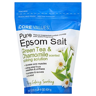 Harmon&reg; Face Values&trade; 22 oz. Epsom Salts in Green Tea &amp; Chamomile. View a larger version of this product image.