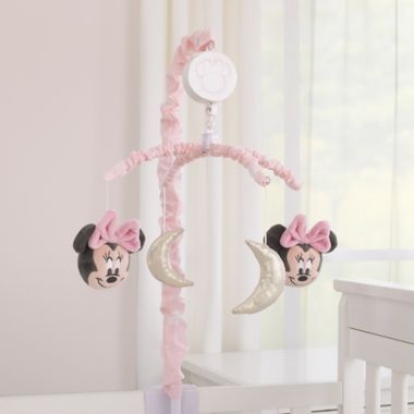 Disney Twinkle Twinkle Minnie Mouse Musical Mobile In Pink Bed Bath Beyond