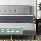 Alternate image 3 for Dream Collection&trade; by LUCID&reg; 4-Inch Bamboo Charcoal Twin XL Foam Mattress Topper
