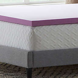 Dream Collection™ by LUCID® 2" Queen Lavender Infused Foam Mattress Topper