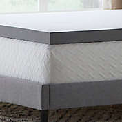 Dream Collection&trade; by LUCID&reg; 3&quot; Charcoal Memory Foam Mattress Topper