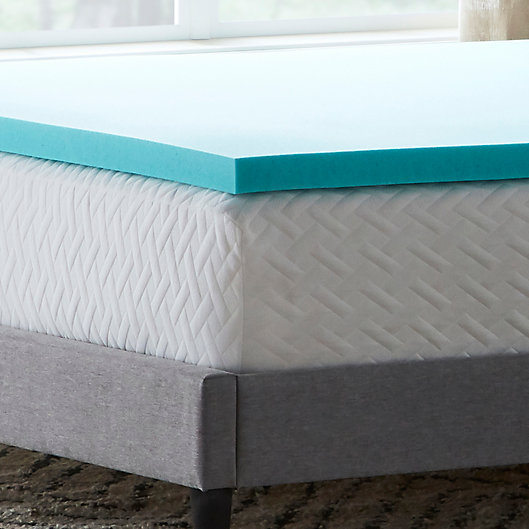 Alternate image 1 for Dream Collection™ by LUCID® 2-Inch Gel Memory Foam Mattress Topper