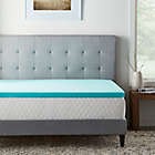 Alternate image 2 for Dream Collection&trade; by LUCID&reg; 2-Inch Gel Memory Foam Queen Mattress Topper