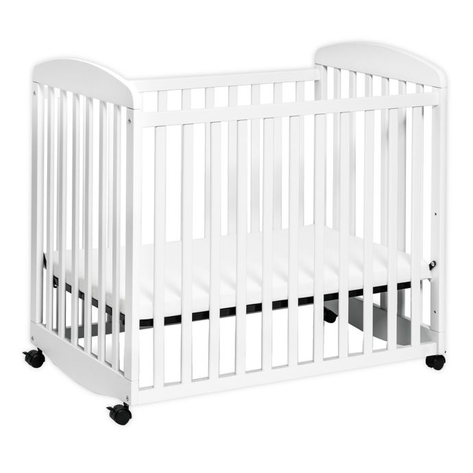 Davinci Alpha Mini Rocking Crib In White Buybuy Baby