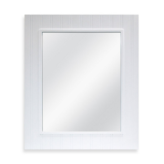 Alternate image 1 for Wainscot Mirror in White