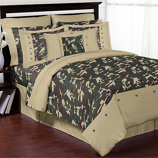 Alternate image 1 for Sweet Jojo Designs Camo 3-Piece Full/Queen Comforter Set