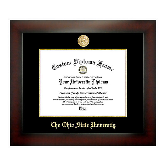 Alternate image 1 for Ohio State University 8.5-Inch X 11-Inch Medallion Diploma Frame