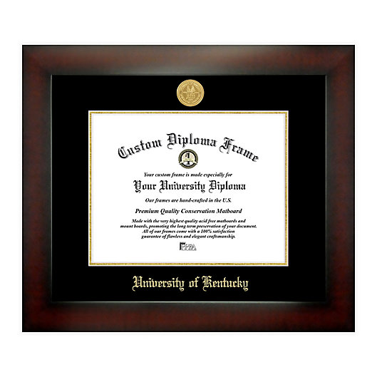 Alternate image 1 for University of Kentucky 8.5-Inch x 11-Inch Medallion Diploma Frame