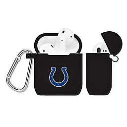 NFL Indianapolis Colts Silicone Cover for Apple AirPods Charging Case in Black