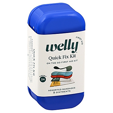 Welly&reg; Quick Fix Kit 26-Count On-The-Go First Aid Kit. View a larger version of this product image.