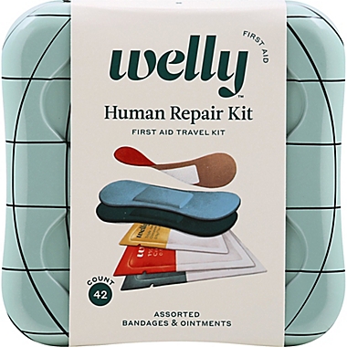 Welly&reg; Human Repair Kit 42-Count First Aid Travel Kit. View a larger version of this product image.