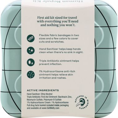 Welly&reg; Human Repair Kit 42-Count First Aid Travel Kit. View a larger version of this product image.