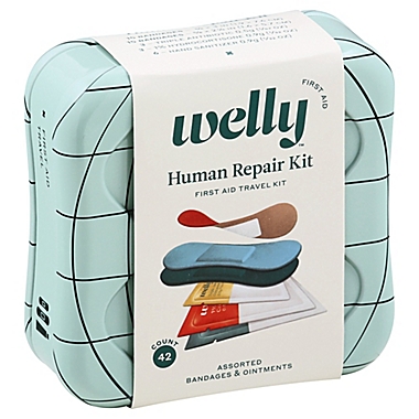 Welly&reg; Human Repair Kit 42-Count First Aid Travel Kit. View a larger version of this product image.