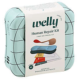 Welly® Human Repair Kit 42-Count First Aid Travel Kit
