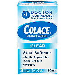 Colace Clear™ 28-Count 50 mg Stool Softener Soft Gels