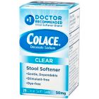 Alternate image 1 for Colace Clear&trade; 28-Count 50 mg Stool Softener Soft Gels