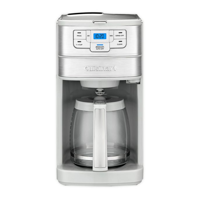 Cuisinart Grind Brew 12 Cup Coffeemaker Blade In Stainless Steel Grey Bed Bath Beyond