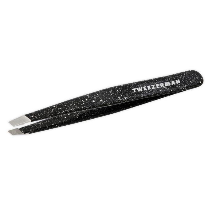 Tweezerman Slant Tweezer In Dusted Onyx Bed Bath Beyond