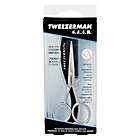 Alternate image 3 for TWEEZERMAN&reg; GEAR Moustache Scissor &amp; Comb in Stainless Steel