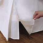 Alternate image 2 for Wrap-Around Wonderskirt Twin Bed Skirt in White