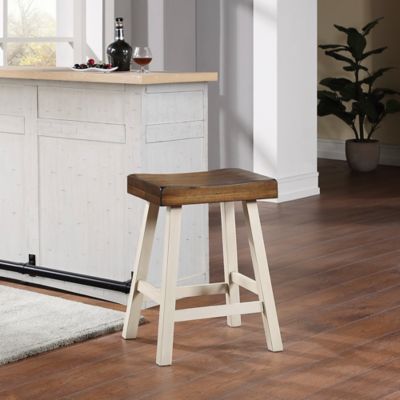 Featured image of post Small White Wood Stool - Find bar stools, counter stools, and more in our trendy selection of kitchen seating.