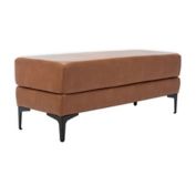 Safavieh Elise Faux Leather Upholstered Bench