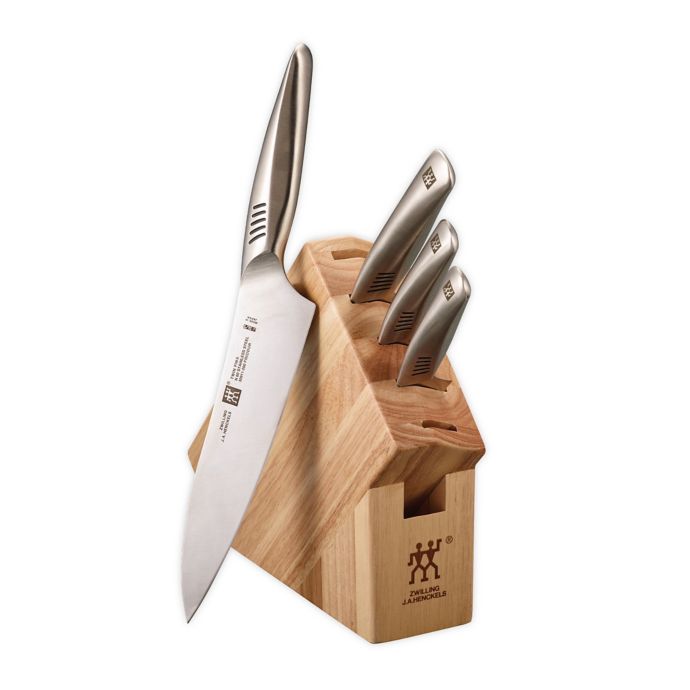 Zwilling® Twin Fin II 5Piece Knife Block Set Bed Bath and Beyond Canada