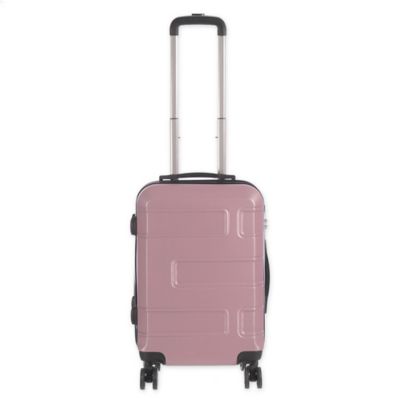 Club Rochelier Deco 20-Inch Hardside Spinner Carry On Luggage in Pink