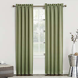 Sun Zero® Mariah Room Darkening 84-Inch Rod Pocket Curtain Panel in Sage Green (Single)