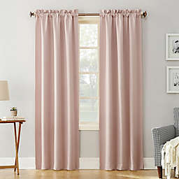 Sun Zero® Mariah Room Darkening 63-Inch Rod Pocket Curtain Panel in Blush (Single)