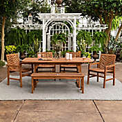 Forest Gate Olive Acacia Wood Patio Furniture Collection