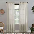 Alternate image 0 for Clean Window&reg; Crushed Texture Anti-Dust 63-Inch Sheer Curtain Panel in Ecru (Single)