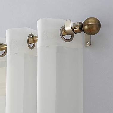 No. 918&reg; Emily 95-Inch Grommet Window Curtain Panel in Eggshell (Single). View a larger version of this product image.