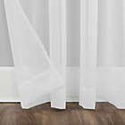 Alternate image 3 for No. 918&reg; Emily 95-Inch Grommet Window Curtain Panel in White (Single)