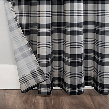 No.918&reg;Blair 63-Inch Tab Top Curtain Panel in Coal (Single). View a larger version of this product image.