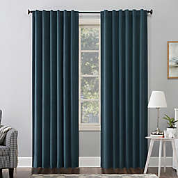 Sun Zero® Amherst Velvet 96-Inch Thermal Total Blackout Curtain Panel in Teal (Single)