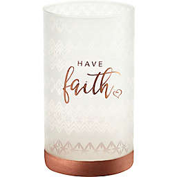 Precious Moments® Have Faith Hurricane Glass Candle Holder
